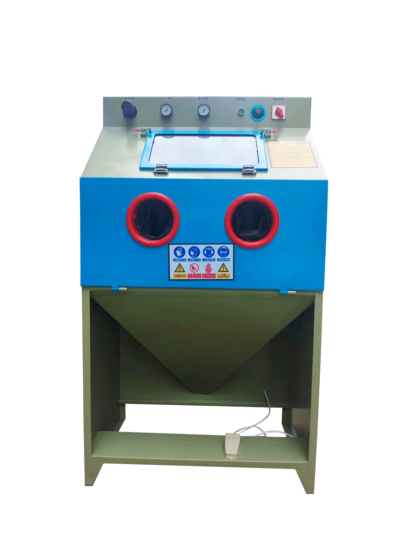 BHPS-9060E-手動普壓式噴砂機